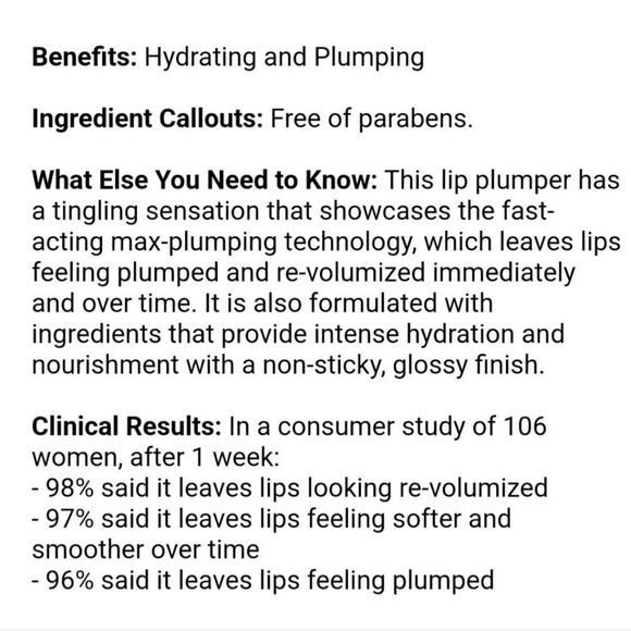 🌼SALE! 2/$45 Too Faced Lip Plumping Extreme Teddy Bear Gloss in Bee Sting - Picture 5 of 12